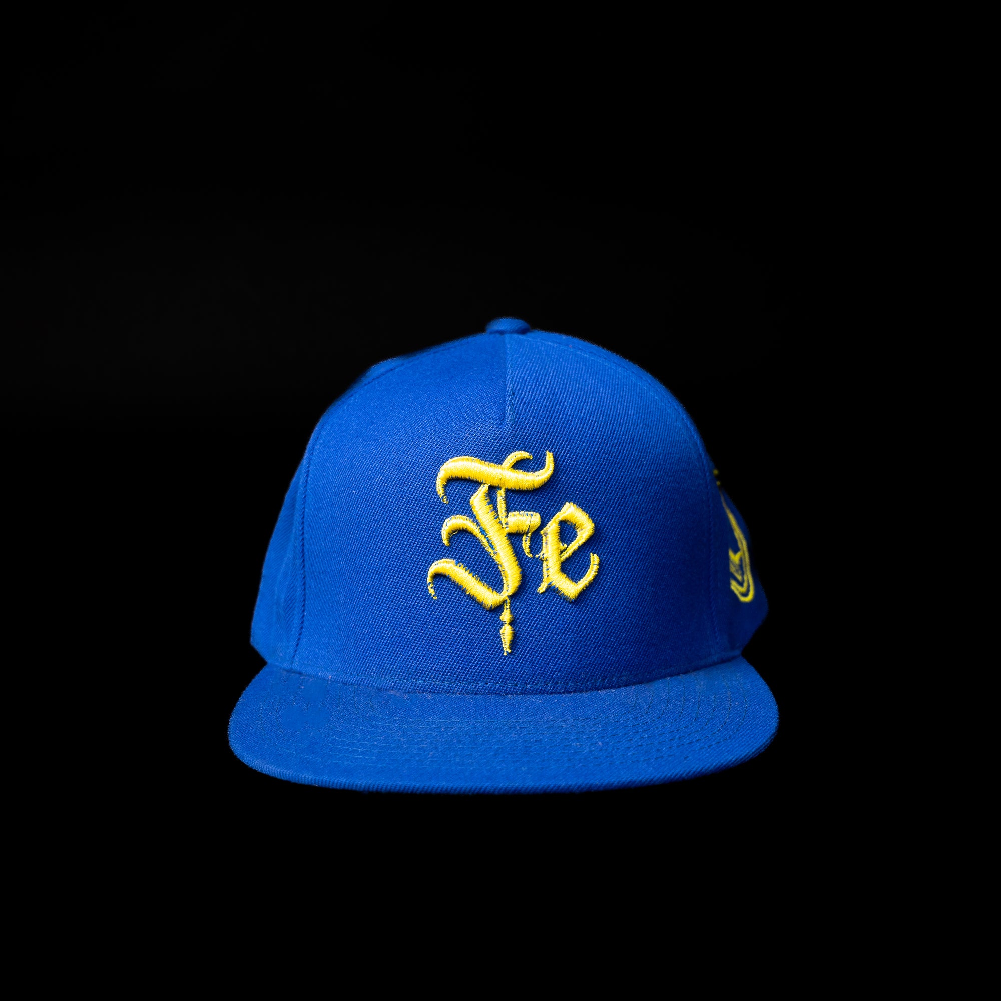 FE blue and yellow
