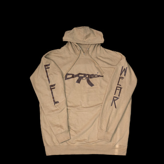 Brown Oración Hoodie