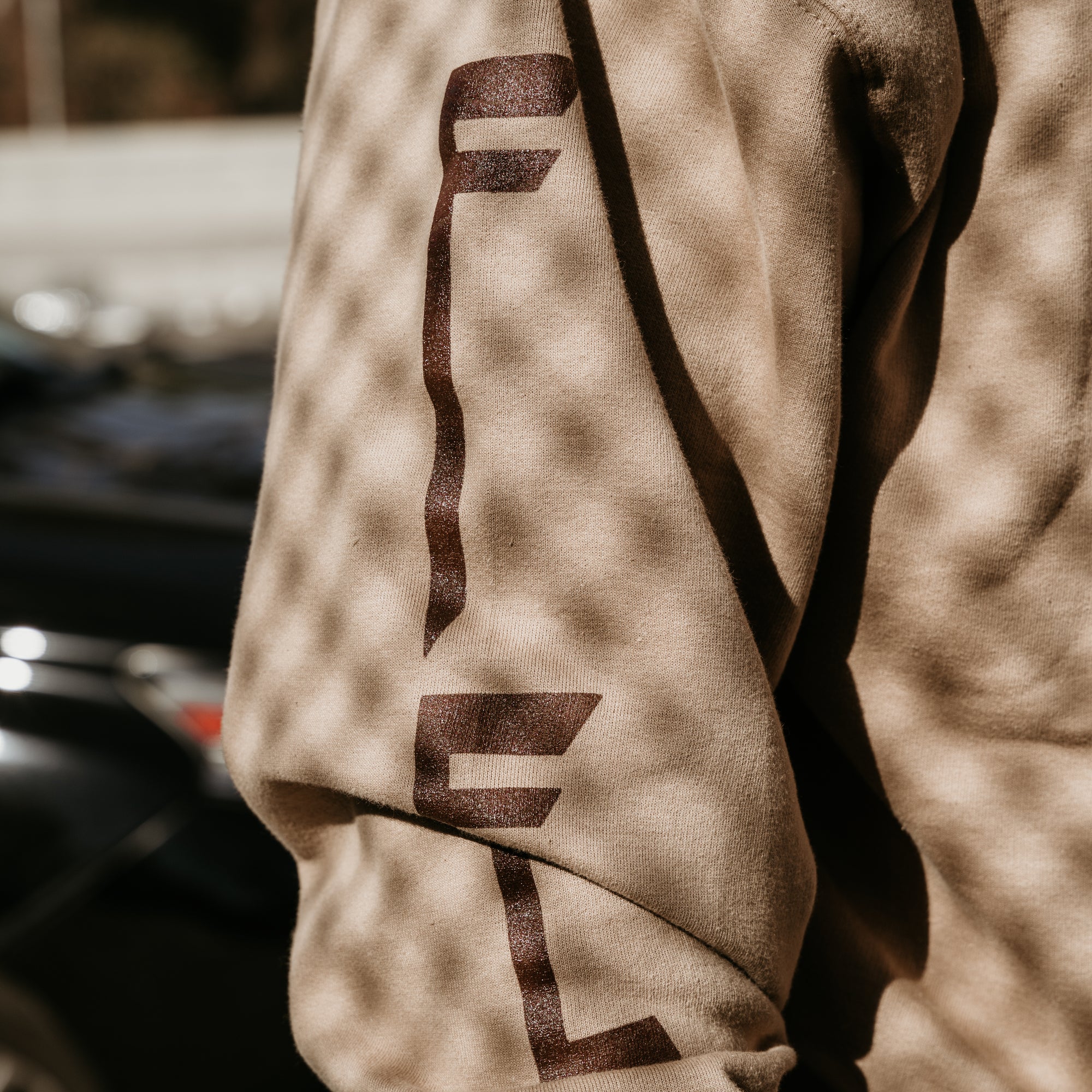 Brown Oración Hoodie